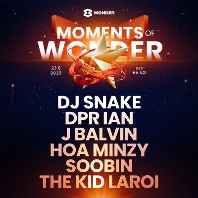 8Wonder reveals full star-studded lineup, featuring groundbreaking collaborations between vietnamese and international artists