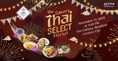 "THAI SELECT FESTIVAL" Brings the Authentic Flavors of Thailand to Los Angeles